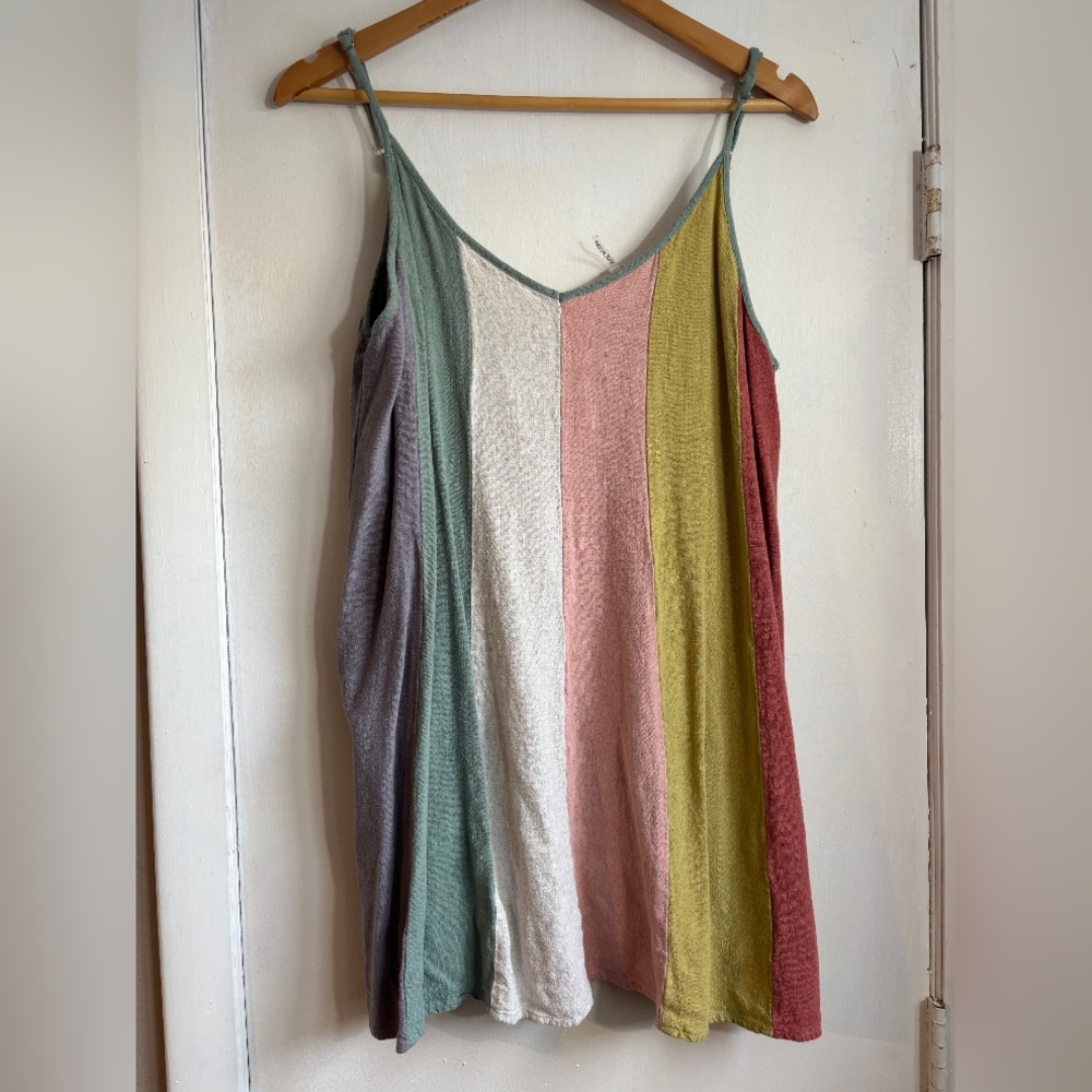 Entro Multicolor Striped Camisole Top